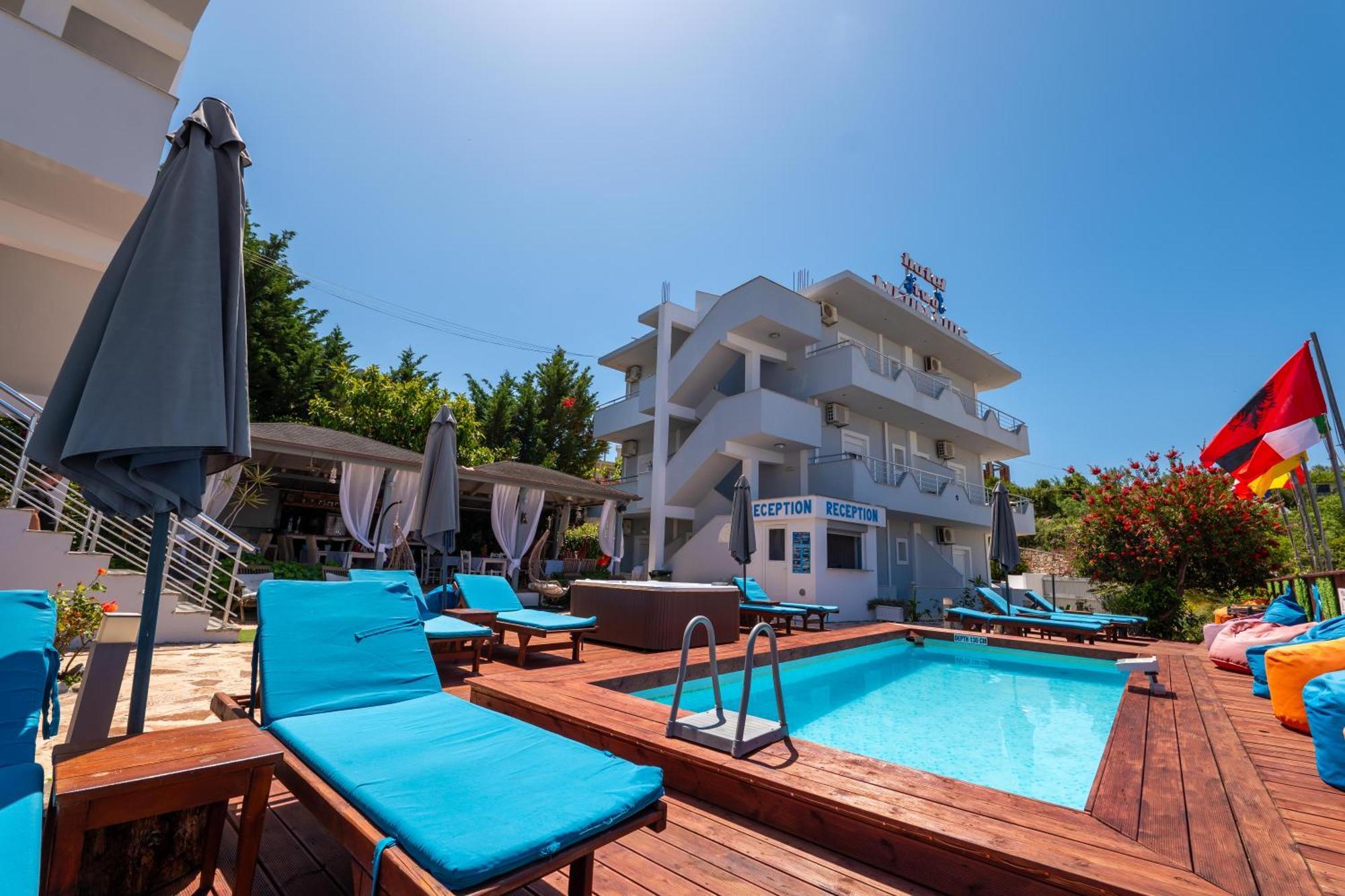 Hotel Two Mermaids Ksamil Exterior foto